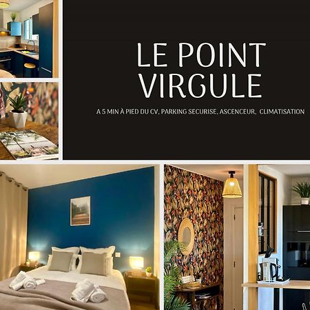 Le Point Virgule - Parking Prive - Climatisation Appartement Montauban Buitenkant foto