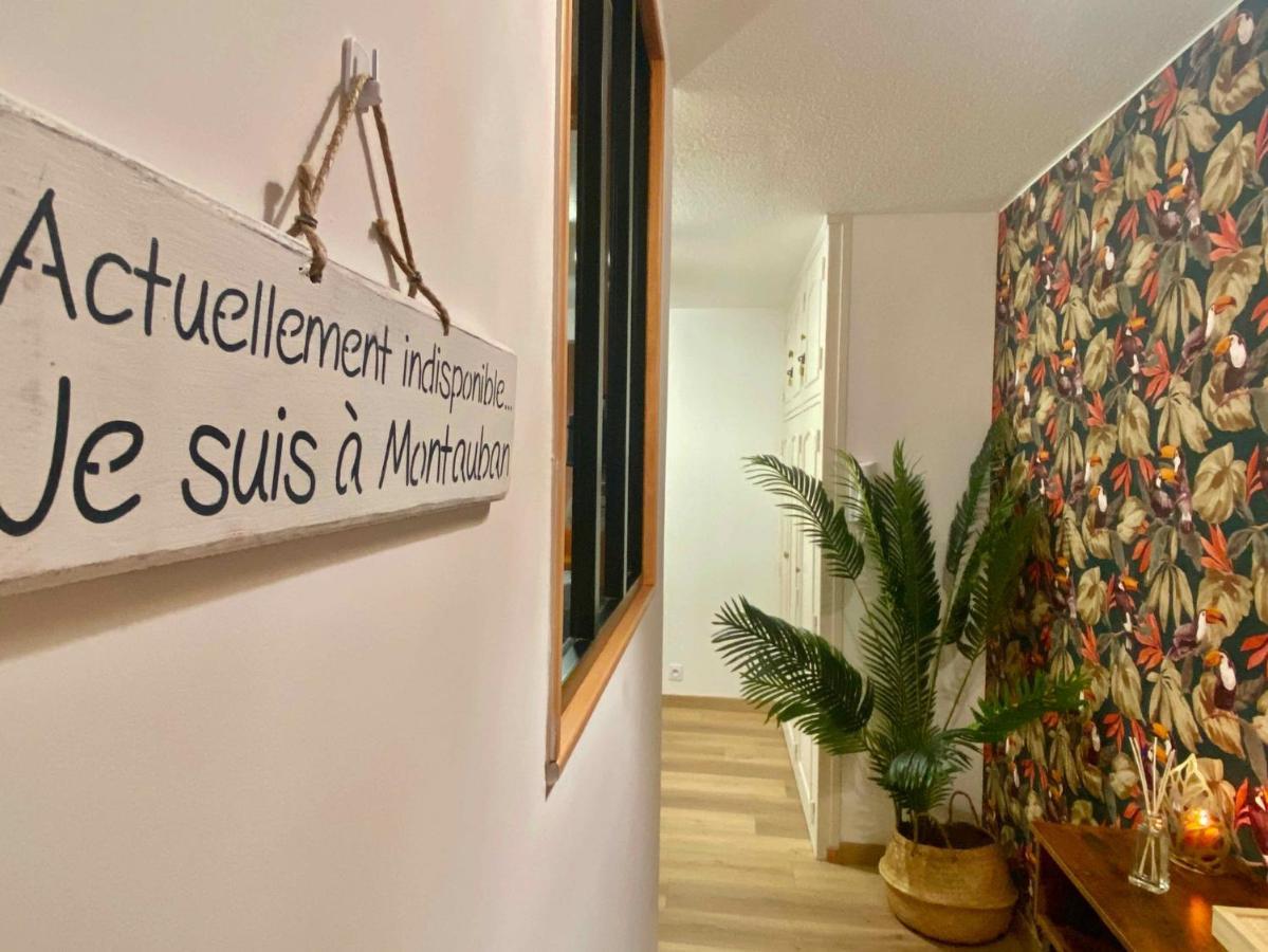 Le Point Virgule - Parking Prive - Climatisation Appartement Montauban Buitenkant foto