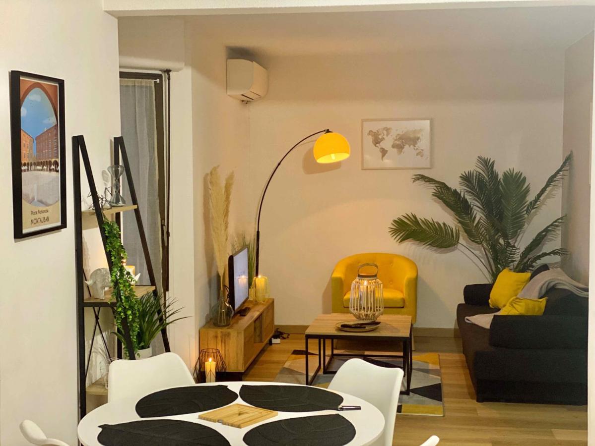 Le Point Virgule - Parking Prive - Climatisation Appartement Montauban Buitenkant foto