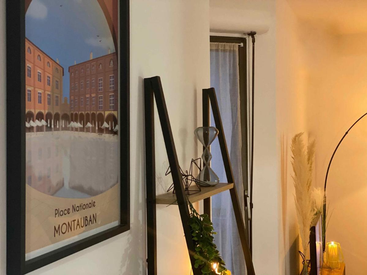 Le Point Virgule - Parking Prive - Climatisation Appartement Montauban Buitenkant foto