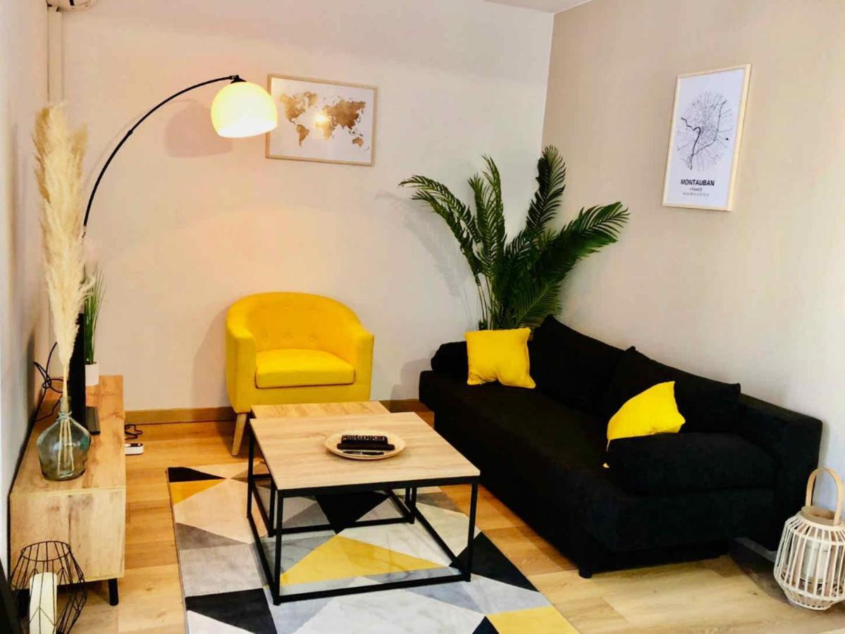 Le Point Virgule - Parking Prive - Climatisation Appartement Montauban Buitenkant foto