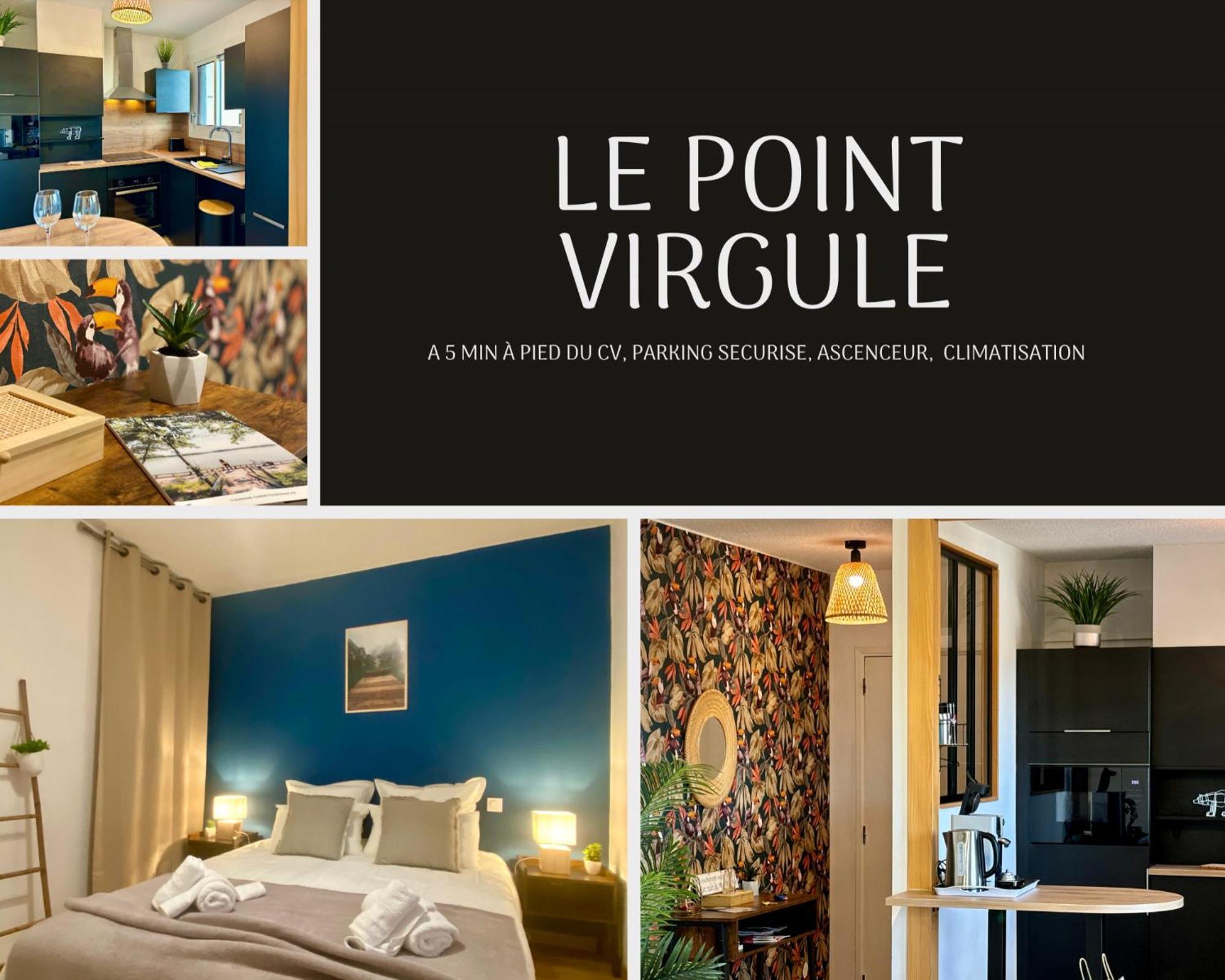 Le Point Virgule - Parking Prive - Climatisation Appartement Montauban Buitenkant foto